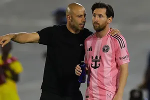 Mascherano và Messi ở Inter Miami