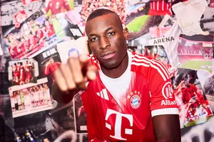 Jackson trong màu áo của Bayern