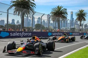 Một góc đường đua Australian Grand Prix