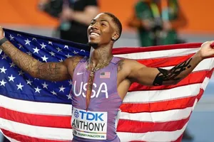 Anthony giành HCV chạy 60m