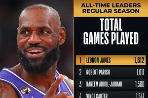 James lại lập kỷ lục mới