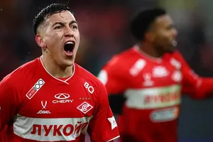 Barco trong màu áo Spartak (Ảnh: Sport24)