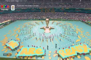 Lễ hội khai mạc World Cup 2026 tại Mexico (Ảnh: Truyền hình VTV)