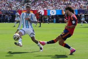 Cucurella trong trận chung kết World Cup 2026 (Ảnh: THX)