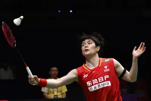 Wang Zhi Yi chơi quá xuất sắc ở ván đấu quyết định (Ảnh: THX)