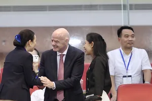 Chủ tịch FIFA trong lần đến Việt Nam dự khán trận chung kết ASEAN Cup 2026