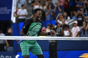 Monfils vẫn chơi cháy lửa ở tuổi 40 (Ảnh: THX)