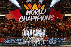 Đội tuyển nữ Mỹ vô địch Giải bóng rổ thế giới - FIBA Women's World Cup (Ảnh: THX)