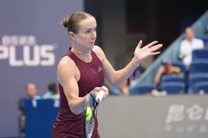 Svitolina ở China Open (Ảnh: THX)