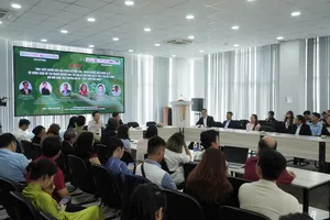 Hội thảo có sự tham gia của nhiều doanh nghiệp, công ty công nghệ trong lĩnh vực truy xuất nguồn gốc. Ảnh: THIÊN PHÁT