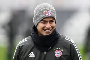 James Rodriguez đang rất hạnh phúc ở Munich. Ảnh: Getty Images.