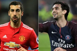 Henrikh Mkhitaryan và Javier Pastore sẽ không đến Inter trong tháng 1. Ảnh: Goal.com