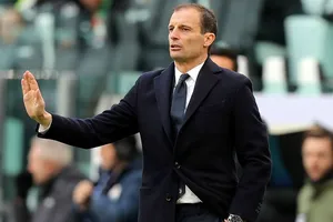 HLV Max Allegri vẫn chưa thắng được Champions League cùng Juventus.