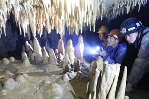 天然溶洞猶如「海底世界」（圖片來源：百度）