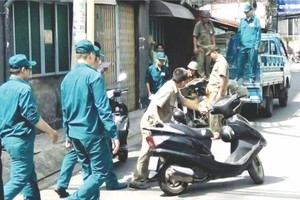 違規存車場內摩托車被拘留