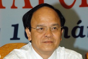 原2010-2015年任期平定省委書記阮文善。（圖片來源：互聯網）