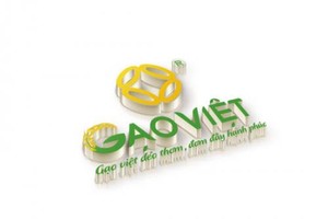 競賽中的一款越南大米標誌。（圖源：VN Solution）