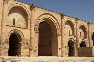 伊拉克民兵組織收復哈特拉古城遺址。（圖源：互聯網）