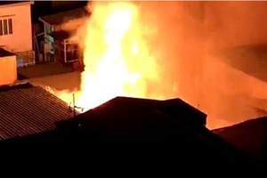 火警現場。（圖源：SGGP）