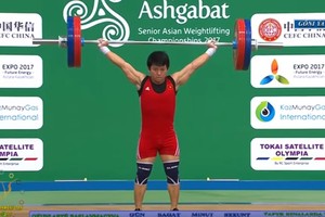 陳黎國全在比賽中。（圖源：互聯網）