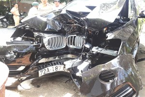 交通事故現場。（圖源：互聯網）