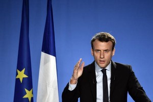 馬克龍。（圖片來源：互聯網）