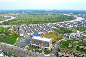 Novaland 的 Aqua City 项目一隅。