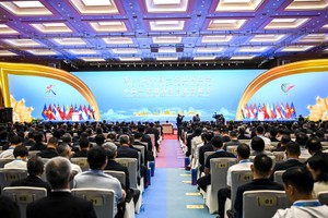 第二十二届中国－东盟博览会暨中国－东盟商务与投资峰会开幕式现场。