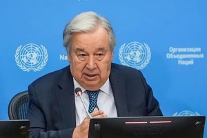 联合国秘书长古特雷斯。