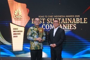 越南电动车制造商VinFast 在The Road to CNBC Indonesia Awards 2025上荣获两项大奖。