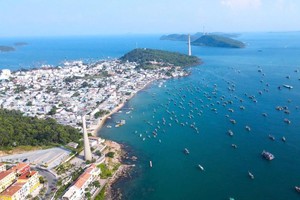 富国特区的一角。