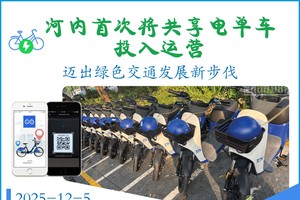 河内首次将共享电单车投入运营：迈出绿色交通发展新步伐