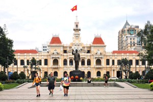 新年头三天，胡志明市及南部天气适合各户外娱乐活动。