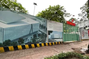 位于春和坊武文秦街8号的空地将改建成公园。