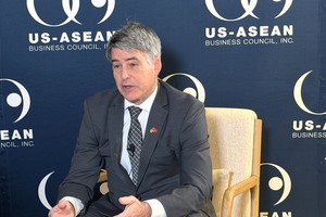 美国-东盟商务理事会（USABC）主席兼首席执行官、前大使布莱恩·麦克费特斯。