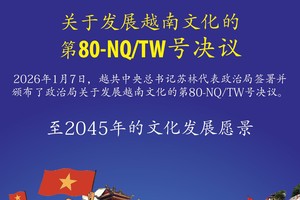 关于发展越南文化的第80号《决议》：至2045年的文化发展愿景