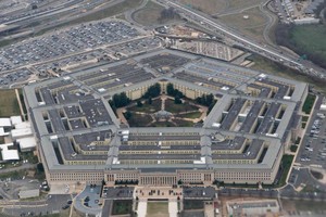 这是2020年2月19日从空中拍摄的美国国防部所在地五角大楼。