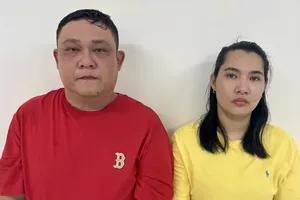 嫌疑人范氏如琼和潘英维。