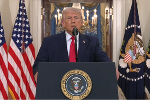 美国总统特朗普。