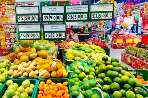 餐饮服务类价格下降0.59%。