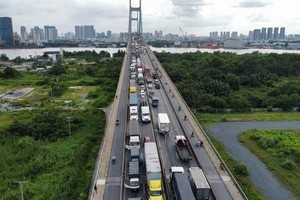 在富美桥下的西贡河区域发现的男婴遗体。