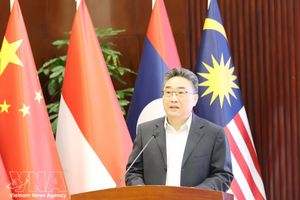 中国东盟中心秘书长史忠俊。