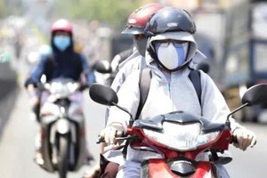 胡志明市持续酷热天气