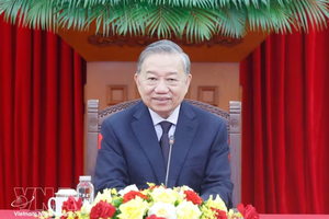 越南党中央总书记、国家主席苏林。