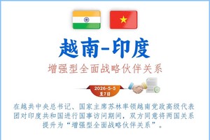 越南与印度增强型全面战略伙伴关系