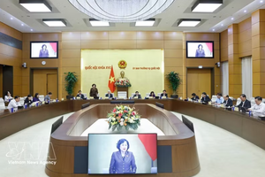 国会常务委员会第二次会议将于2026年5月11日上午举行。图自越通社