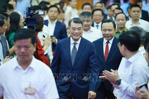  政府总理黎明兴出席越南科学、技术与创新日庆祝仪式和开展战略技术会议。图：阳江-越通社