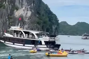 事故画面（视频截图）