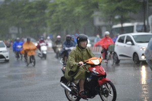  北部地区有零星阵雨和雷阵雨，降雨集中在下午和晚上。图：越通社