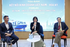 座谈会场景。图自越通社